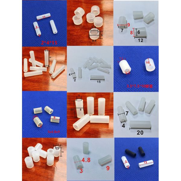 Multi-function Anti-aging Reusable Flat Silicone Black Case with High Temperature Resistance White Sleeve