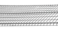 3d V malla de cercas Pvc verde / negro / gris cercas metálicas seguridad malla de alambre
