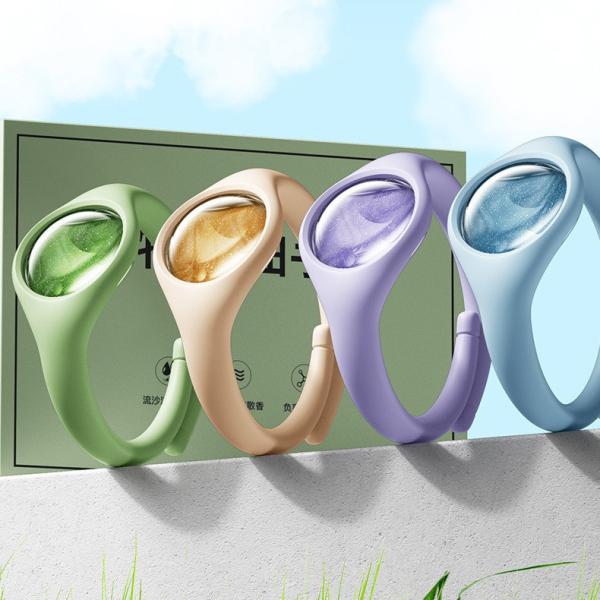 Reusable Silicone Mosquito Repellent Bracelet