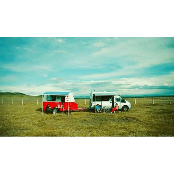 Караван трейлера каравана туриста Америки стандартный с тентом Transaxle Alko большим