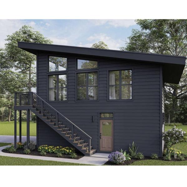 Maison de conteneurs avec salle de bain complète et design extensible