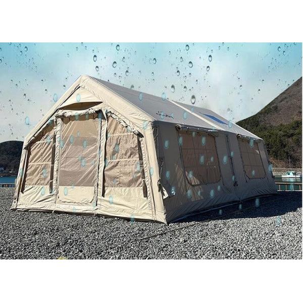 Air Tent, Inflatable Glamping Tent with Pump, Inflatable House Tent, Easy Setup Waterproof Outdoor Oxford Tents