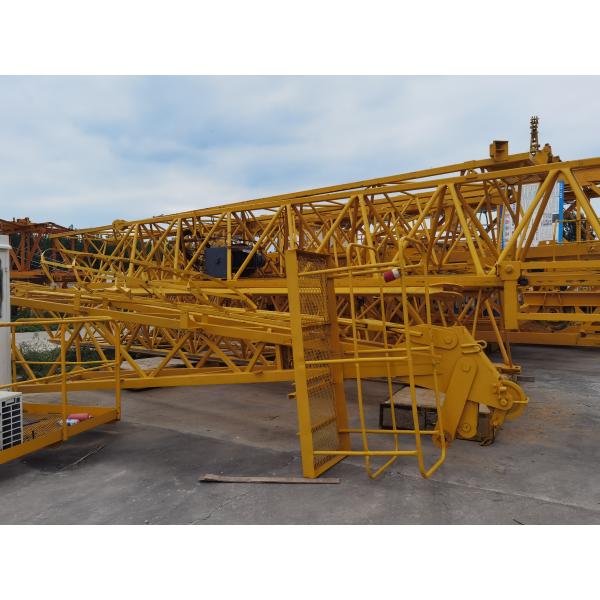 YOM 2017 Zoomlion Flat Top Tower Crane 6015A-10F с грузоподъемностью 10 т. Нагрузка 2.5 т.