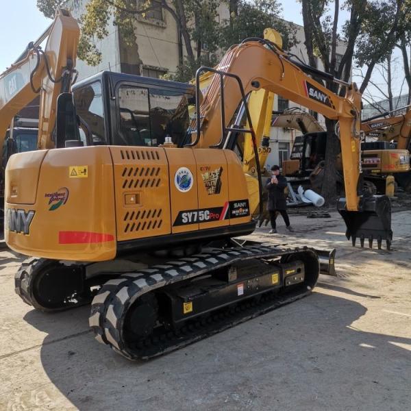 2020 Mini Digger Sany SY75 in with Original Hydraulic Valve and Health Condition 2020