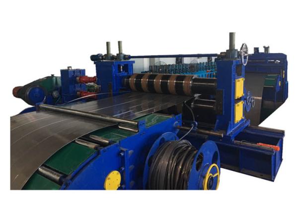 Hydraulic Steel Strip Metal Slitting Line / Steel Coil Slitting Machine