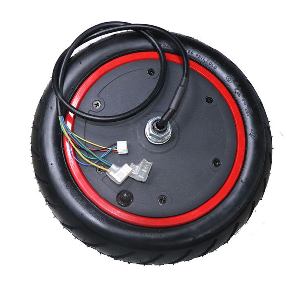 Second-Generation 36V350W8.5 Inch Red Edge Motor for Electric Scooter Pro Scooter Motor Accessories