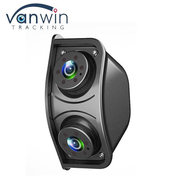 HD IR Night Vision Waterproof 1080P Dual Lens Side View Blind Area Rearview Mirror Rear View Backup Camera for Bus