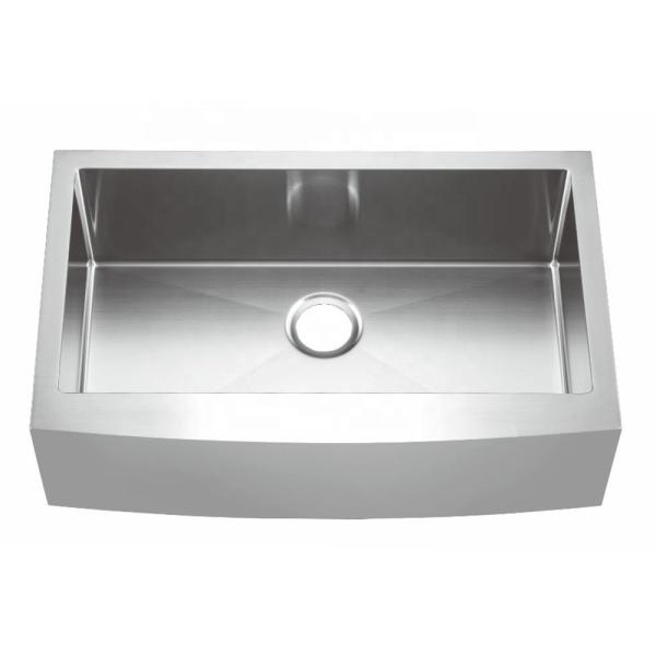 OEM/ODM Single Bowl Apron Front Sink , Hand Made Stainless Steel Apron Front Sink