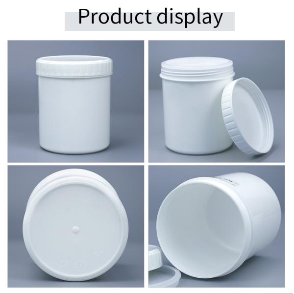 Dia 112*140mm 100ml HDPE Plastic Bottle With Screw Cap