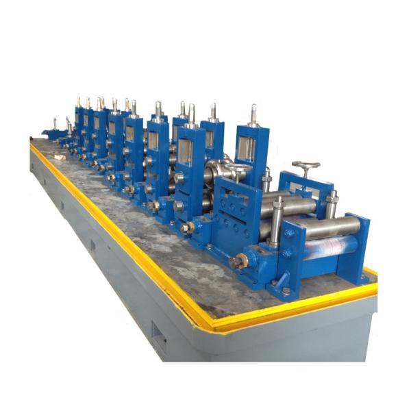 PLC 70m/Min Metal Tube Making Machine Straight Seam Pipe Production Line