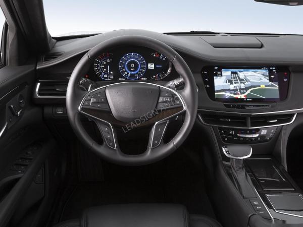 CT6 2017 Cadillac Navigation System Iphone IOS Use USB Charging Port