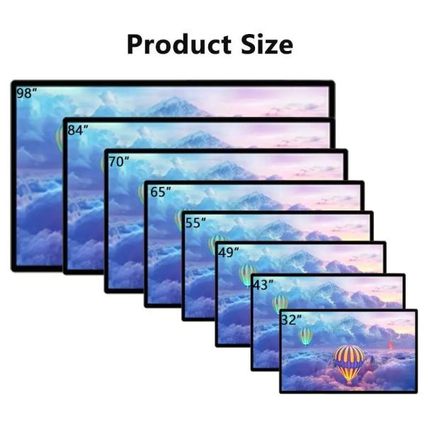 16:9 Large Interactive Touch Screen Computer Kiosk 21.5 32 43 55 65 Inch