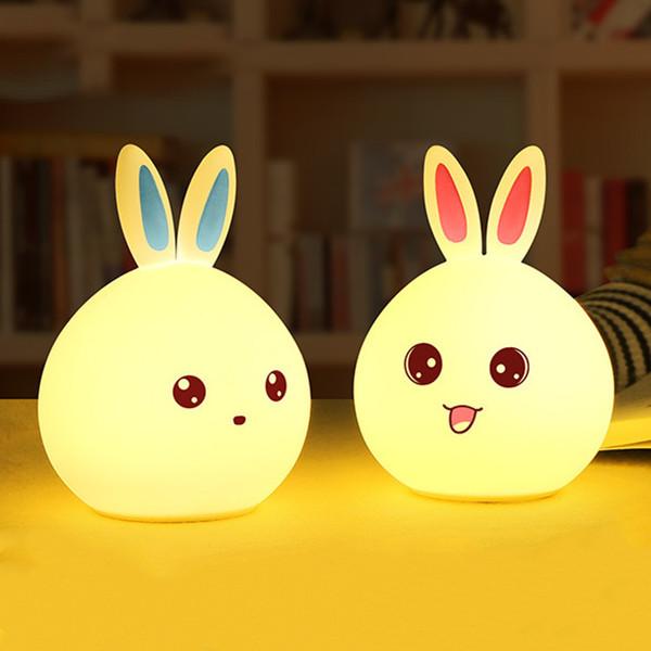 Cord Free Colorful Silicone LED Night Light For Outdoor Camping