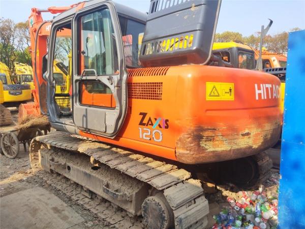                  Running Condition 12t Japanese Used Hitachi Zx120 Excavator for Sale in Shanghai Site, Used Hitachi Track Digger Zx120 Hot Sale             