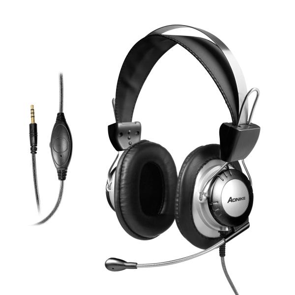 HiFi 3.5mm USB Wired Gaming Headphone With Microphone