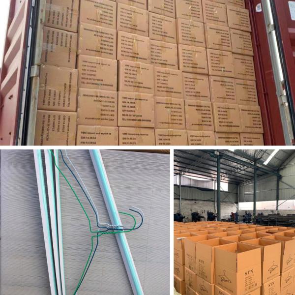 No Paint Off Short Clothes Hangers , Precise Diameter Personalized Coat Hanger