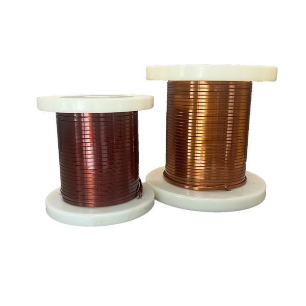 240℃ High PDIV Enamelled Rectangular Copper Winding Wires HEVW-240P For Good Heat Resistance And Good PDIV Performance
