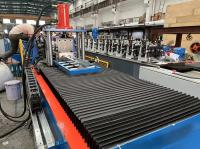 Perno prisionero del perfil de C U del control del PLC y rollo de la pista que forma la máquina 0.3 - 1.2m m 8 - 12m/Min