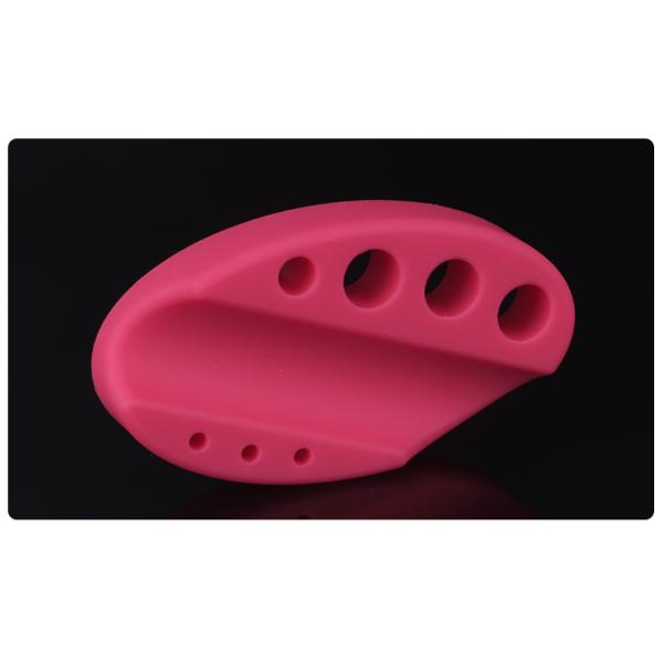 Red Silicone Ink Cup Holder Tattoo Accessories For Permanent Makeup