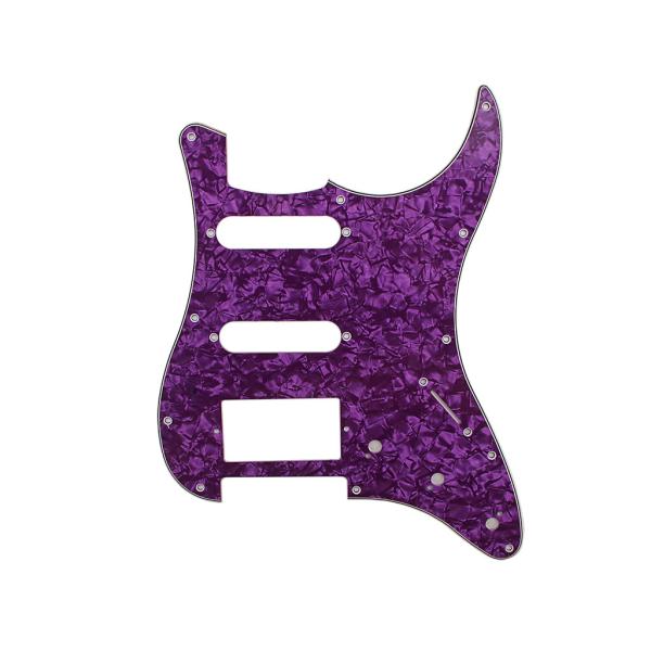 SSH 3-Ply Pickguard с винтовой установкой 11 отверстий для FD ST Электрическая гитара Скретч-Плей Гитарные аксессуары Части