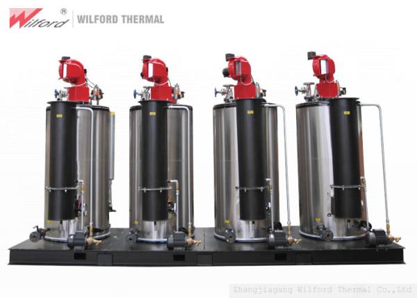 250-1000kg / H Skid - Mounted Gas Fired Steam Generator Water Tube Structure