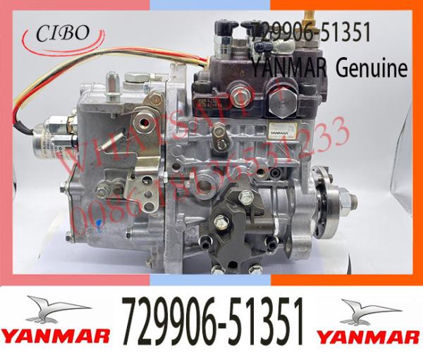 Bomba de combustível do motor do ISO 729906-51351 Yanmar