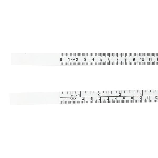 Wintape 60-дюймовый PE не-PVC измерительный счетчик без металлических концов Белая плоская поверхность мягкая измерительная лента