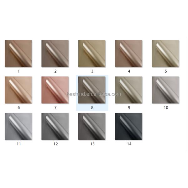 Silver Metallic Peel and Stick Wallpaper for Kitchen Easy to Remove Without Damaging Walls