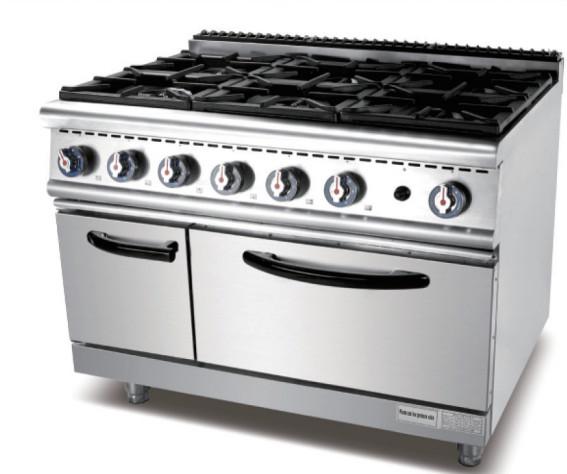 Cozinha a gás permanente para fritar 220 V Fonte de gás Equipamento de cozinha de cozinha comercial 30 kg Peso