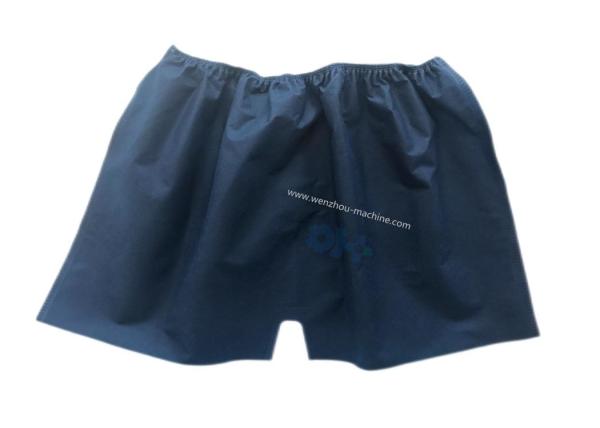 Automatic Examination Sauna Pants Nonwoven Underwear Spa Massage Shorts Making Machine