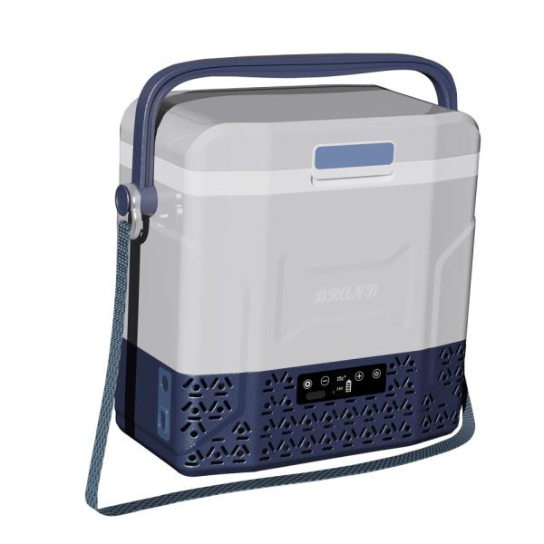 12L Green/Blue/Brown Car Freezer Fridge AC/DC Portable Refrigerator for French OEM Cars