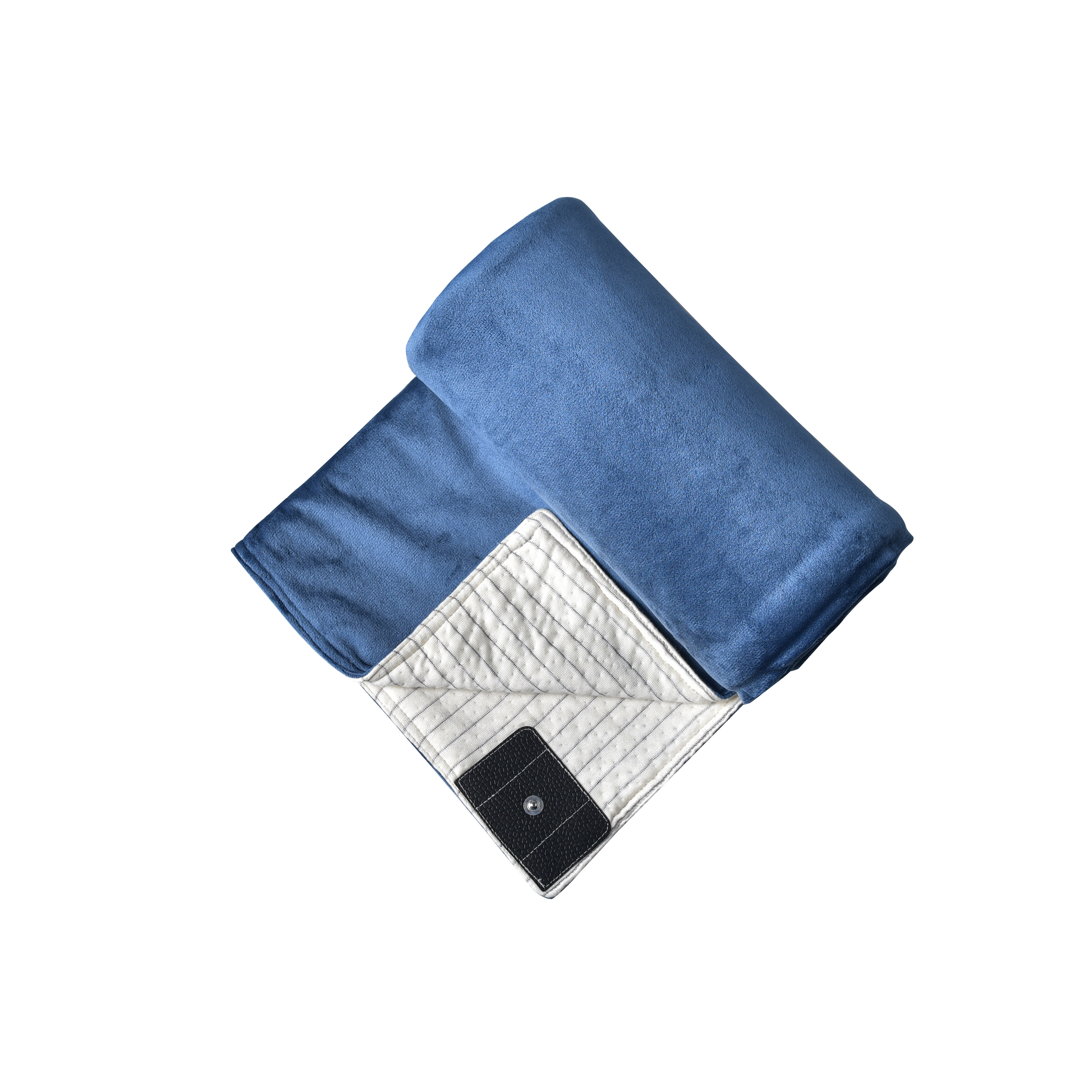Cotton and Conductive Silver Fiber Earthing Grounding Blanket for Sleep Improving With One 4.5m Straight Cord