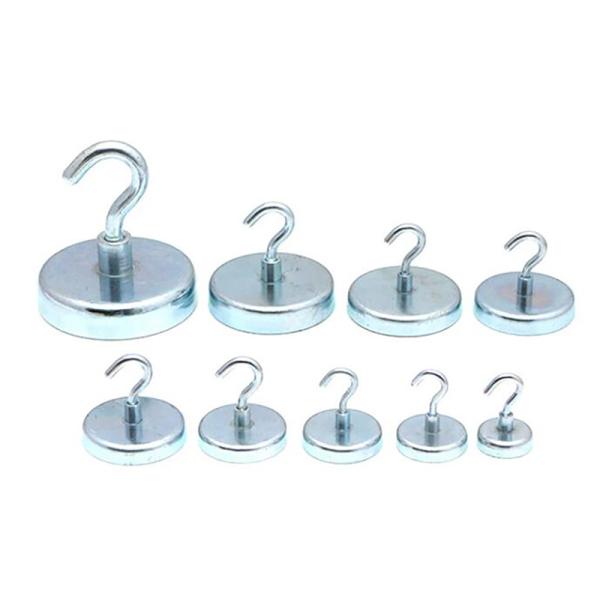 Zinc coating strong Ferrite Pot Magnet For Work Room
