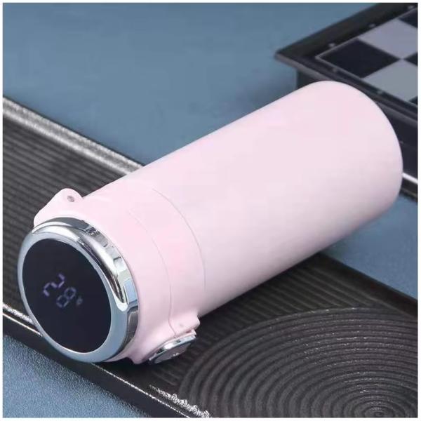 Insulated Reusable Sports Vacuum Flask Bullet with Temperature Display 320ML 420ML
