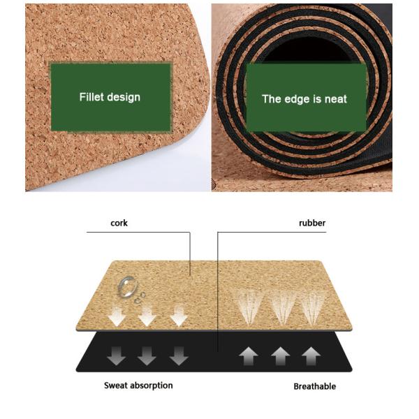 Rubber Natural TPE Professional Yoga Mat No Smell OEM Foldable Large Pilates Mat