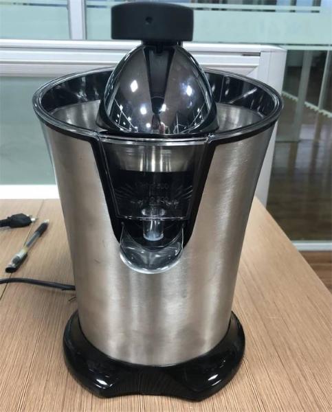 Press 160 Watt Electric Citrus Juicer Stainless Steel Orange Juice Squeezer