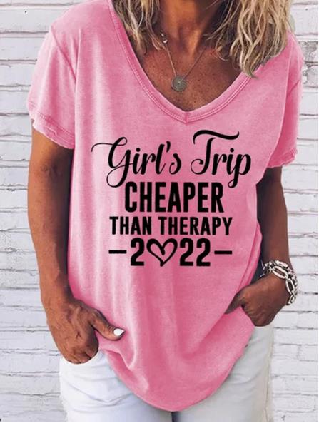 Женщин верхних частей дам мелкого бизнеса рукав v печати лета стильных короткий - футболка шеи