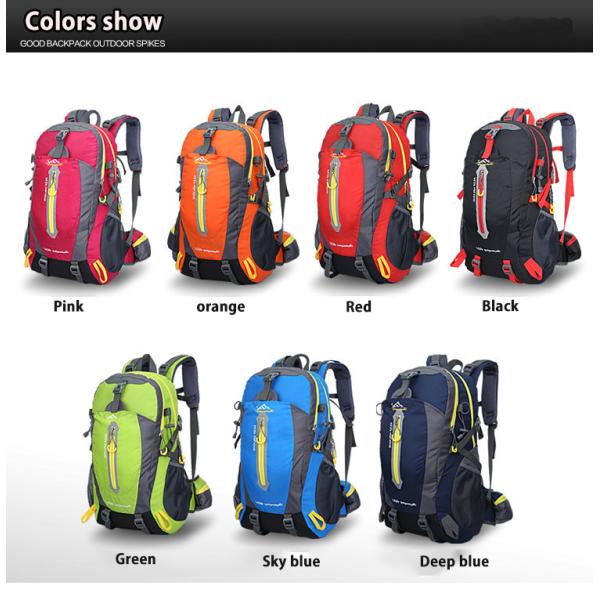 ODM Waterproof Hiking Backpack 30L Water Resistant Daypack Weekend