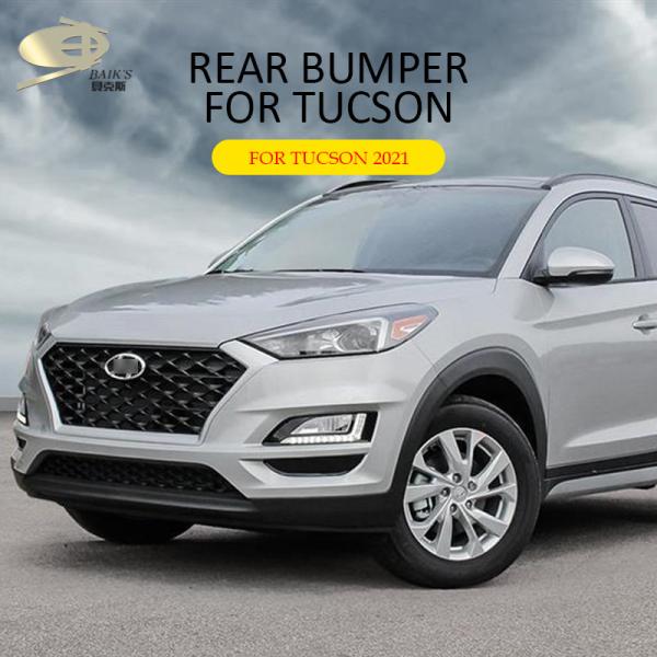 Car Rear Built In Bumper Universal Steel Tail Guard For Tucson 2021