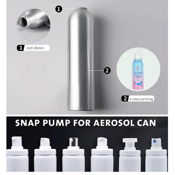 Customized Printing Oxygen Aerosol Spray Can with and Accepted Printing