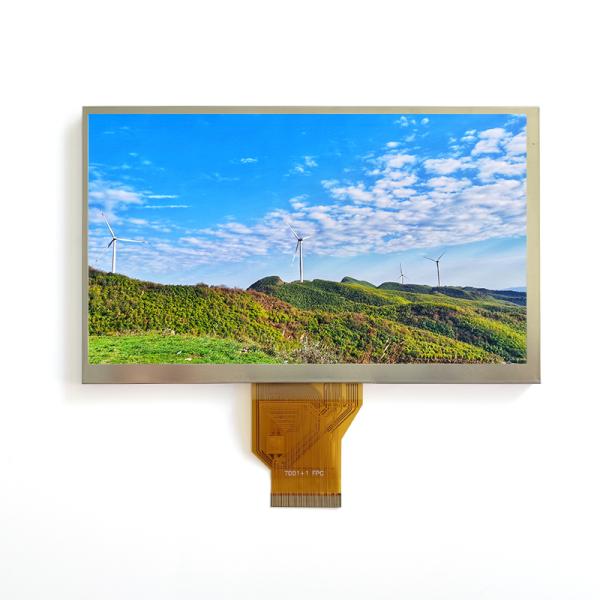 Industrial TFT LCD Screen TN 7 Inch 800x480 Resolution 500nits Brightness