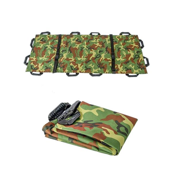Portable Foldable Soft Stretcher Simple Cloth Stretcher Mountain Field Emergency Rescue Outdoor Bed Stretcher