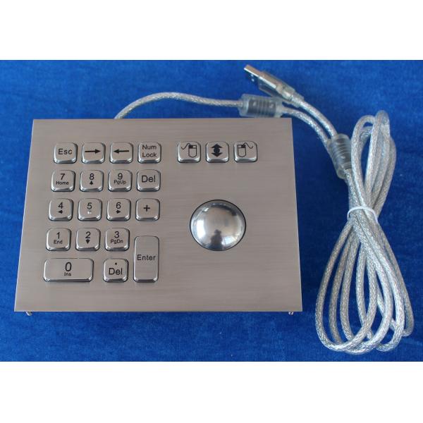 Интерфейс USB мыши указывая прибора trackball нержавеющей стали IP65 304