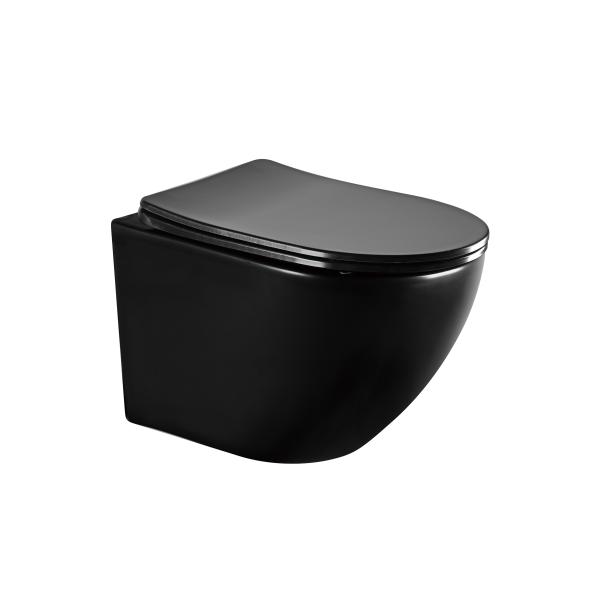 SWJ0325MB Bathroom wc Sanitary Ware white toilet bowl rimless flush for European Market