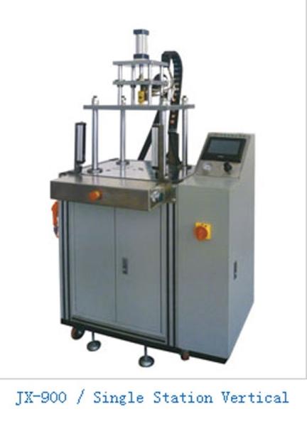 single station vertical injection machine JX-900 ，low pressure injection machine JX-900