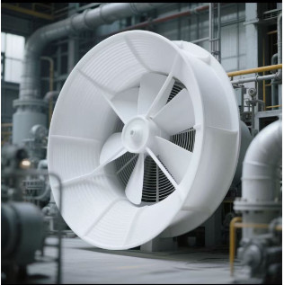 Cubierta de ventilador de FRP personalizada de alta resistencia Grilla de ventilación de fibra de vidrio de alta resistencia para uso HVAC / industrial / marino Resistente a los rayos UV y a la corrosión