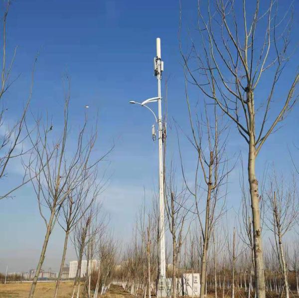 Q235 Steel Octagonal TV Antenna Tower For Broadcasting