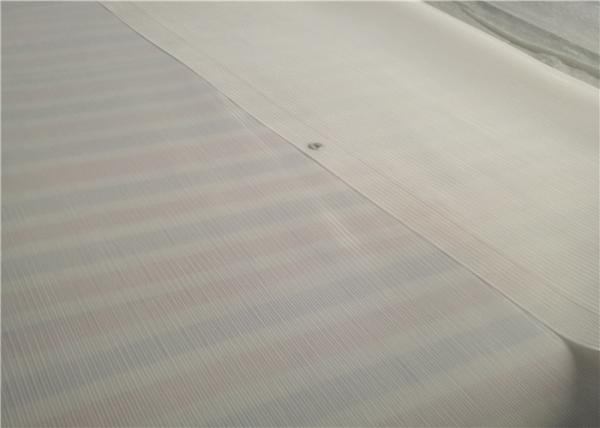 Cardboard Pulp Monofilament Polyester Mesh Conveyor Belt For Paper Mill