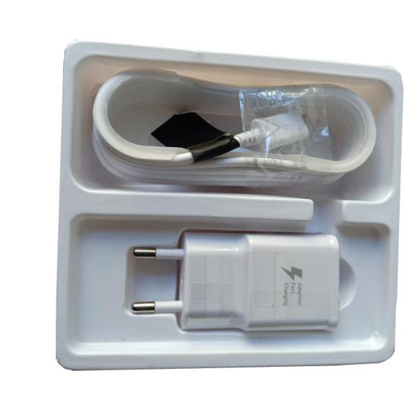 2 In 1 Charger Type C Usb Power Adapter 5V 2A For  S6 S7 S8