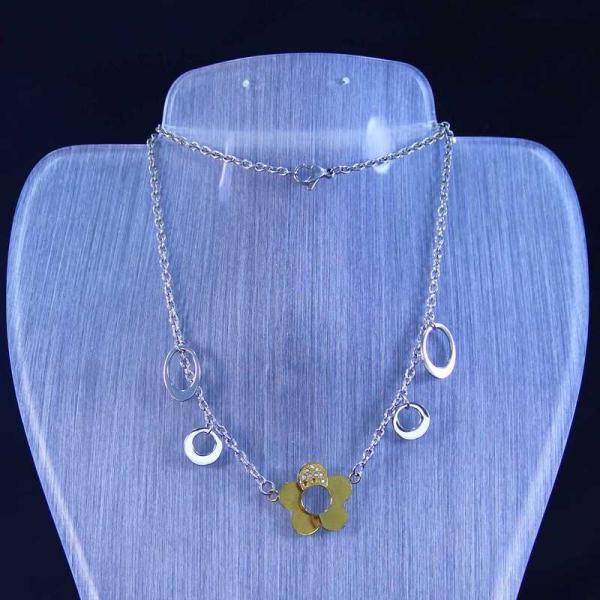 New Fashion Ladies 316L High Quality Charming Pendant Chain Necklace LPN75